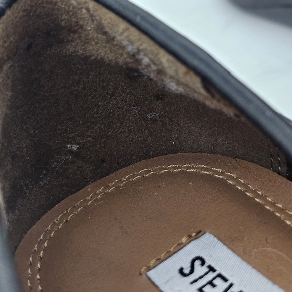 Steve Madden Palmir Mens Black Leather Bit Hardware Slip On Loafer Size 7 - Picture 11 of 11